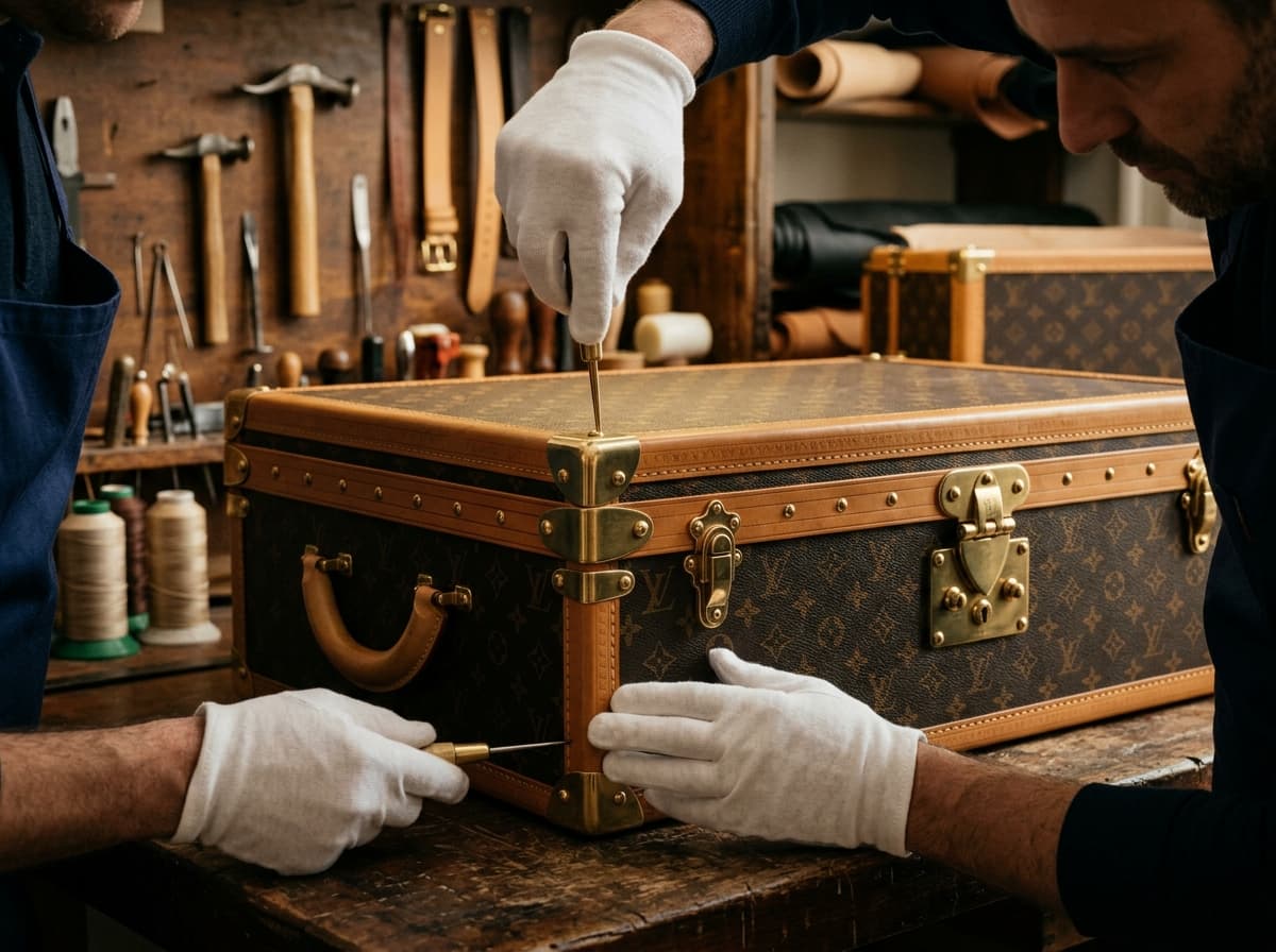 Kader LV Haute Maroquinerie Craftsmanship